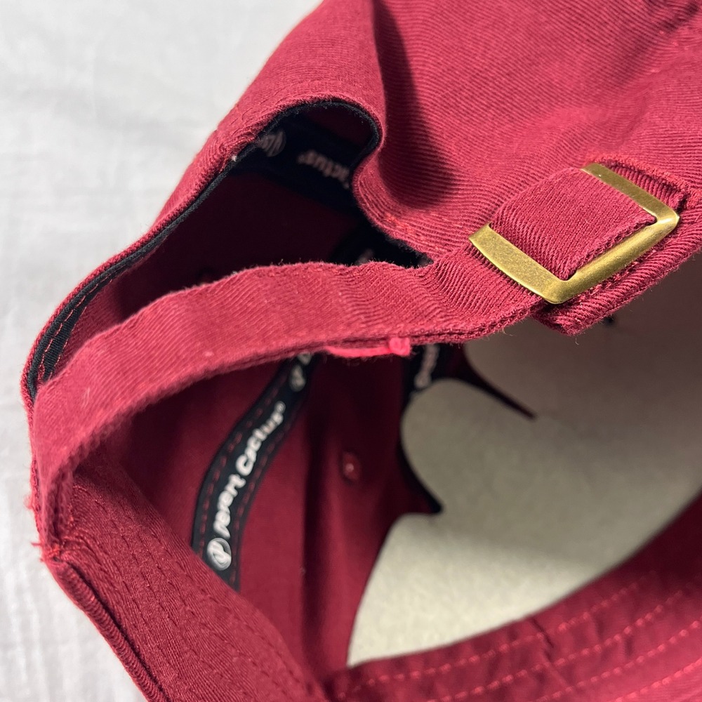 Desert Cactus Fordham University Baseball Hat Adult OS Red NEW Rams Embroidered - Picture 9 of 9